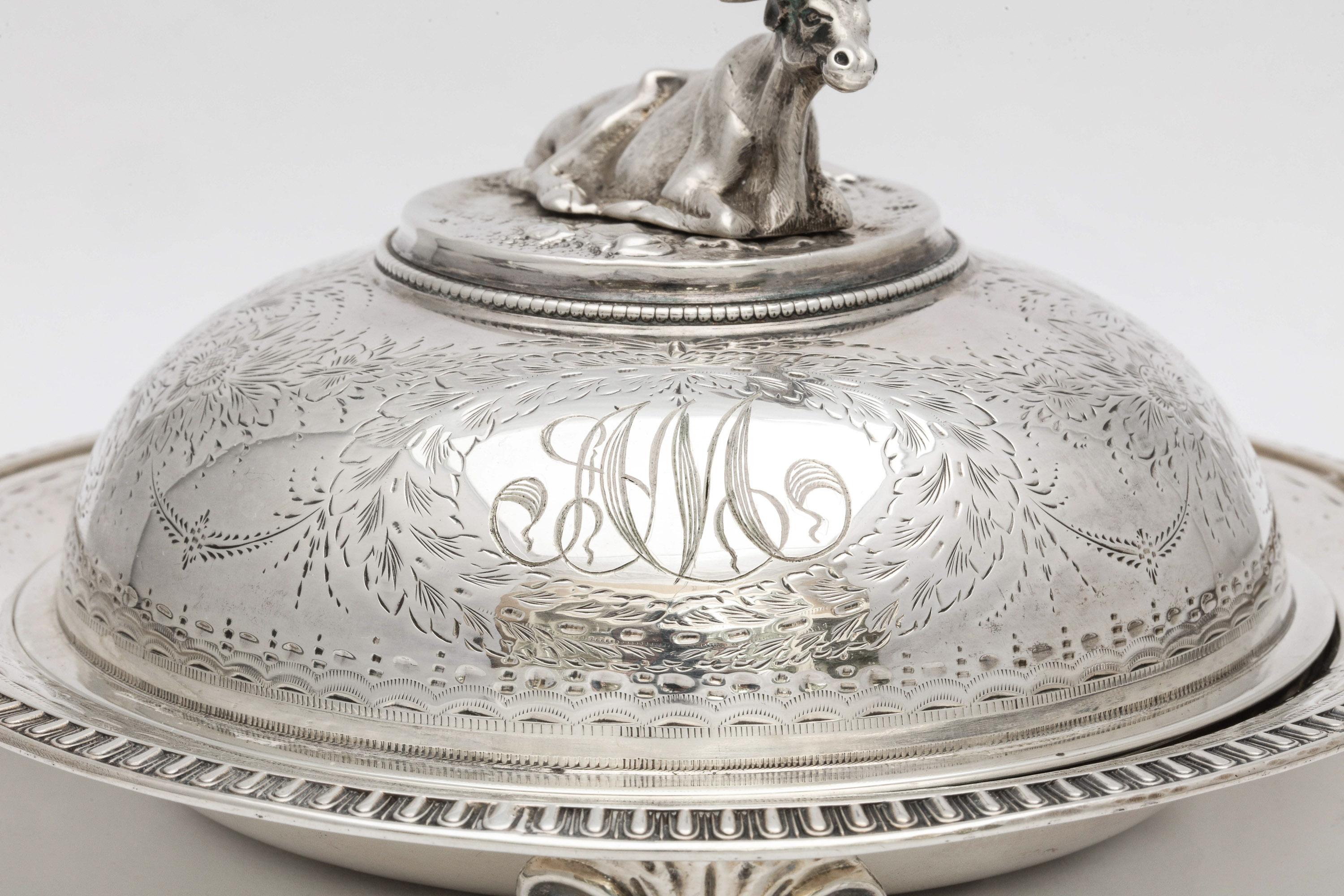 sterling silver butter dish