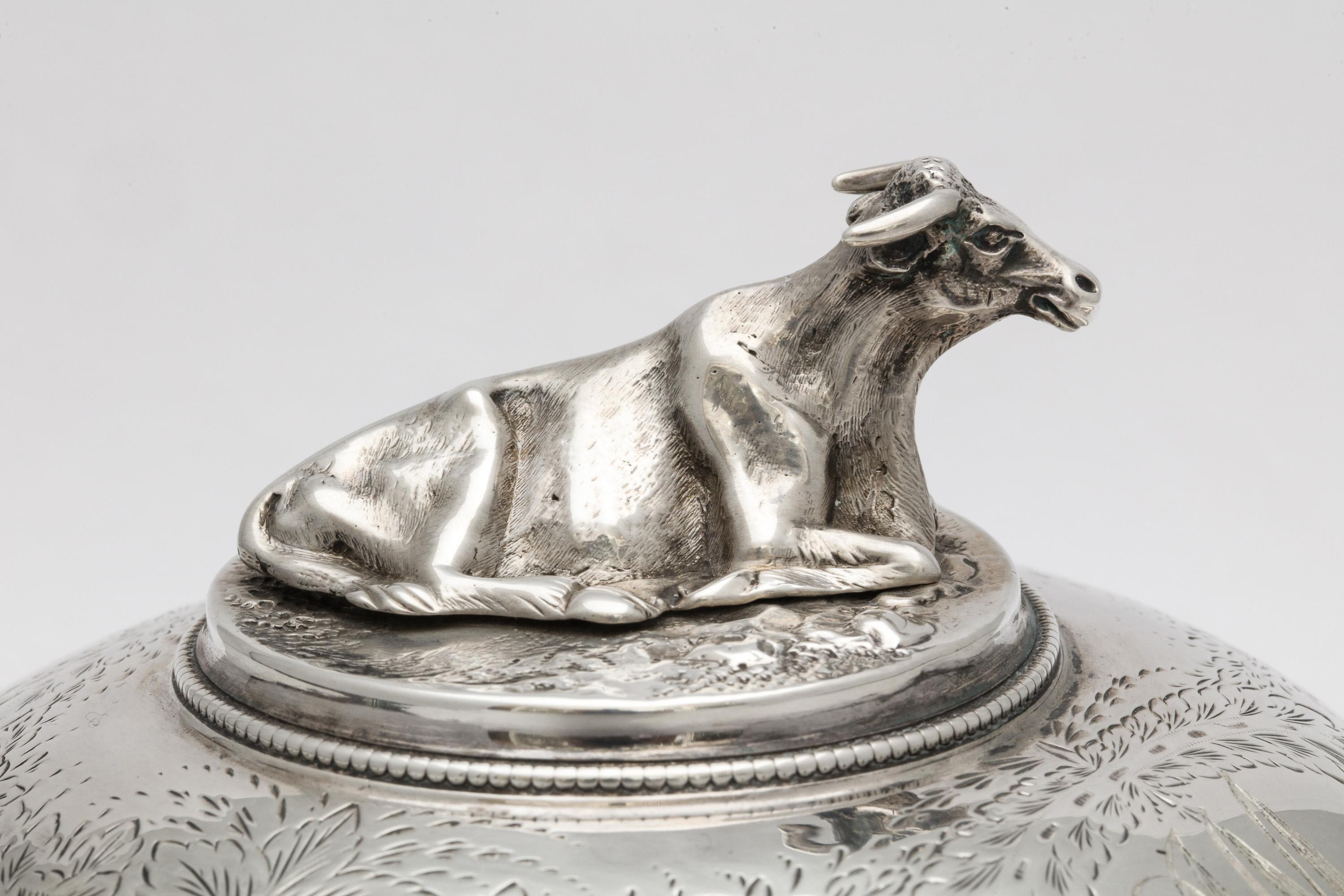 sterling butter dish
