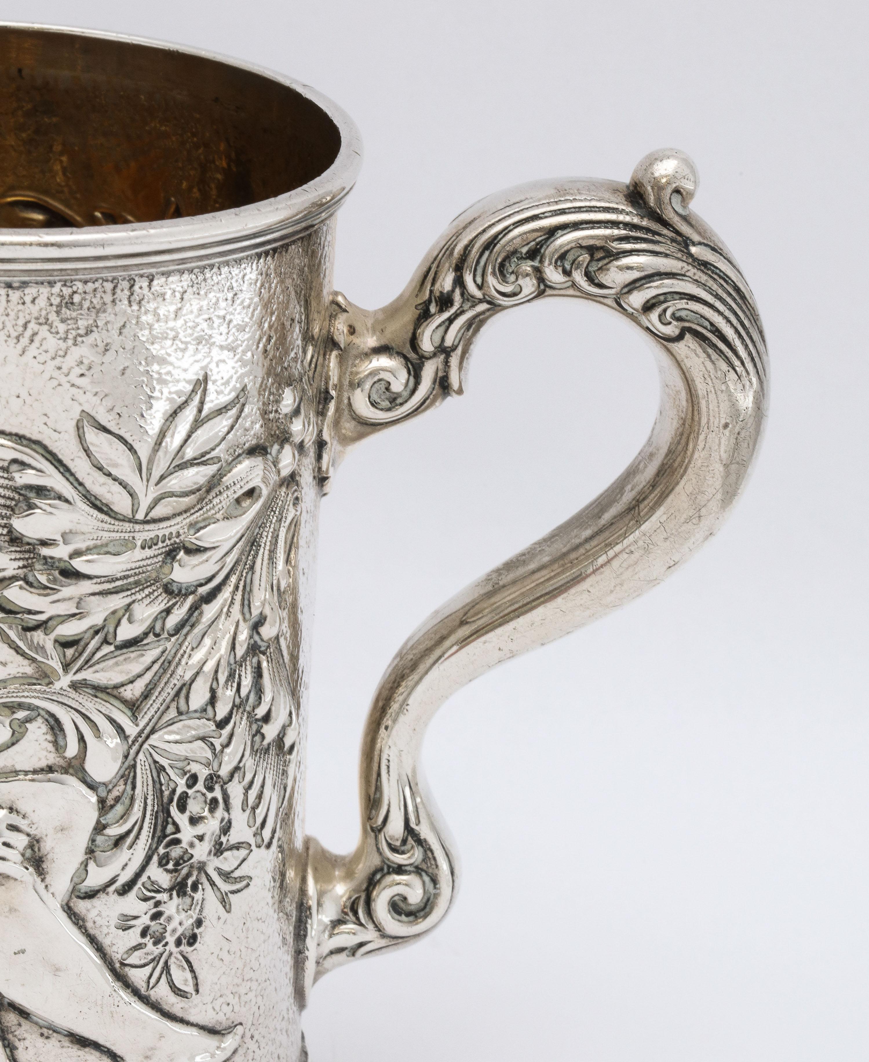 Late 19th Century Neoclassical Sterling Silver Mug/Cup by The Whiting Mfg. Co. For Sale