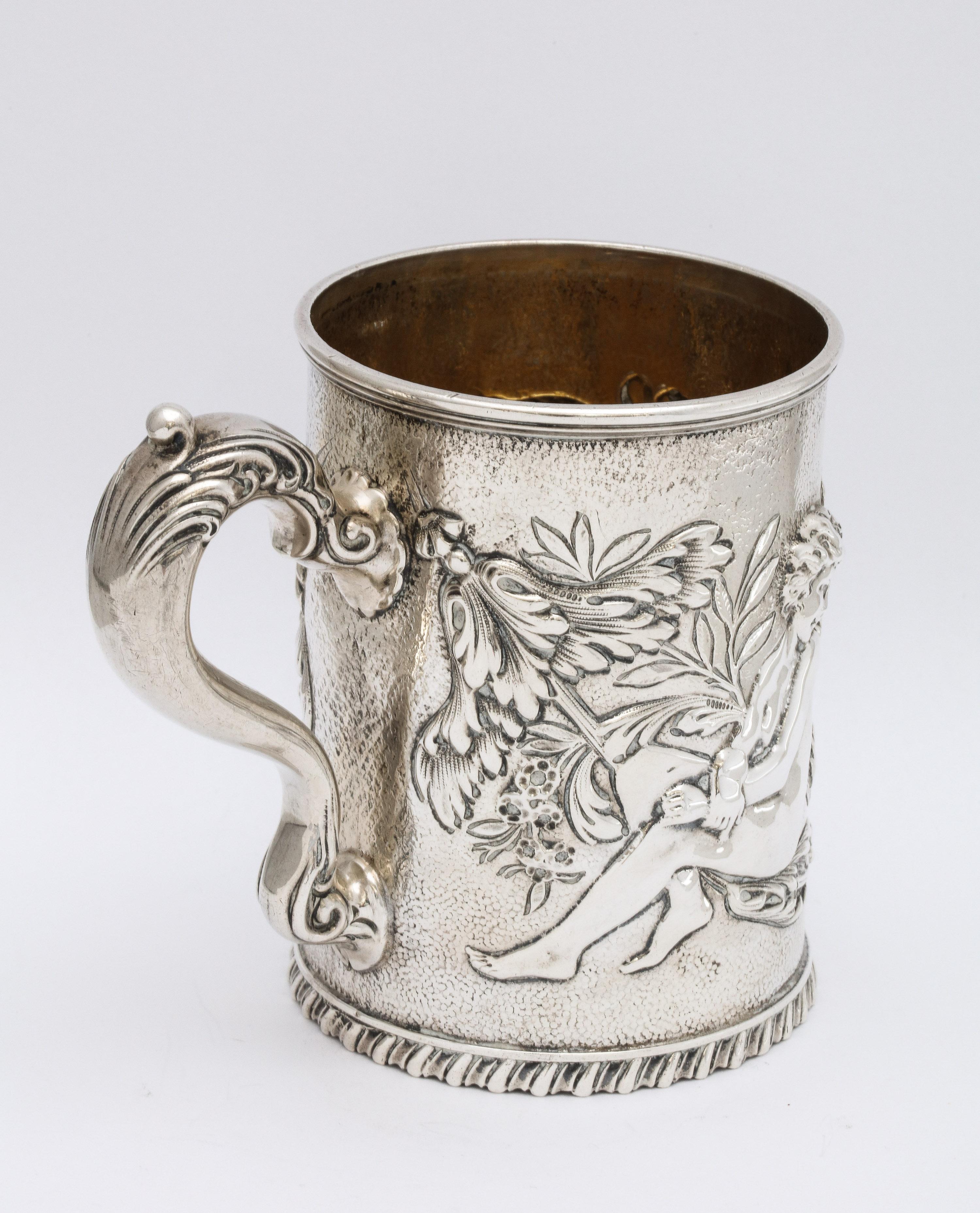 Neoclassical Sterling Silver Mug/Cup by The Whiting Mfg. Co. For Sale 2