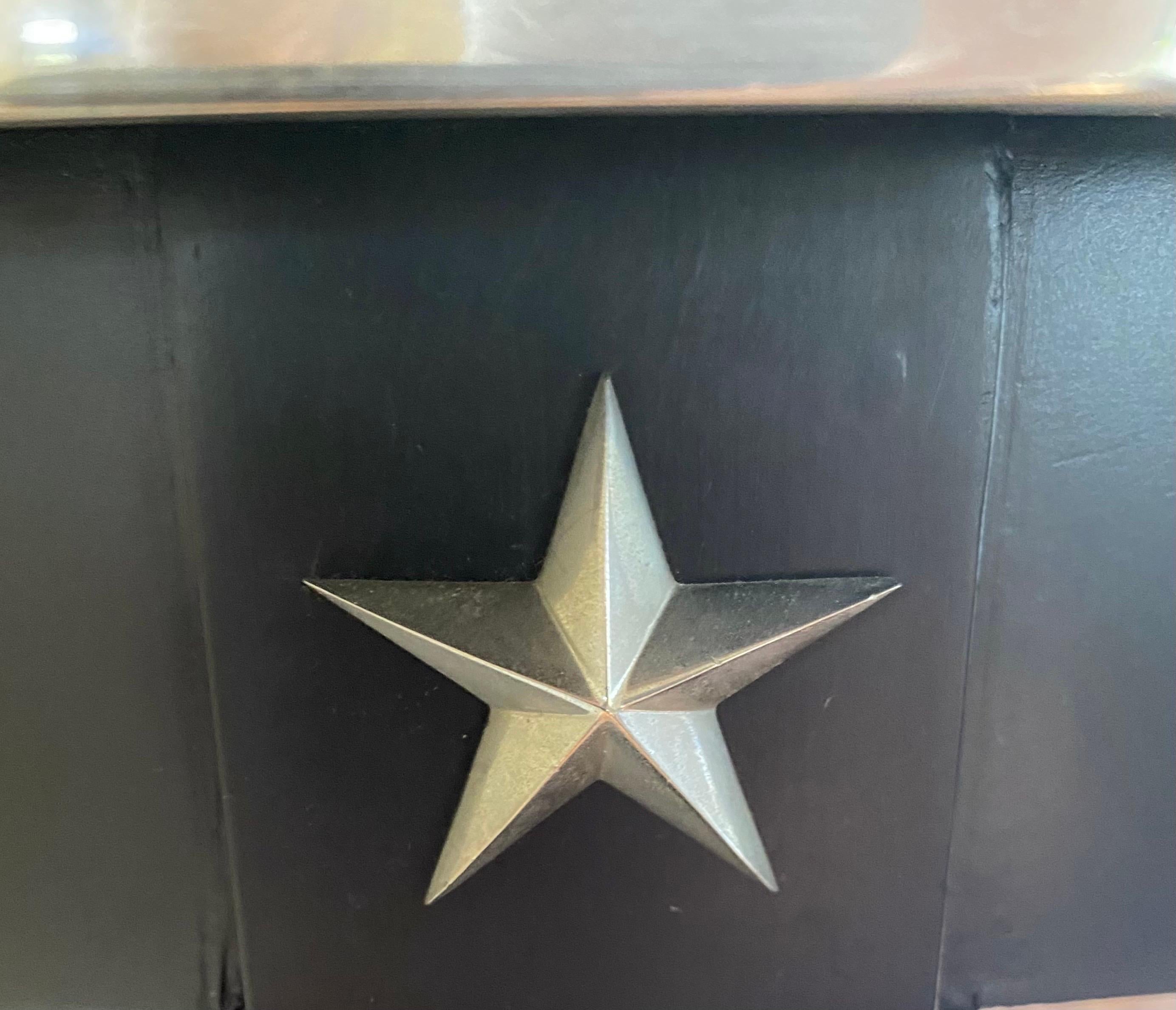 Glass Neoclassical Style Black Mirrored Center Table For Sale