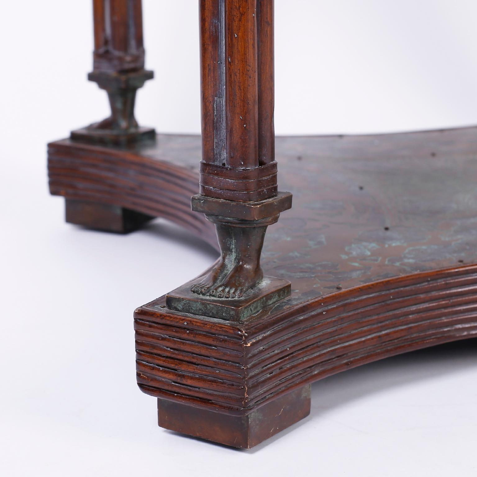 20th Century Neoclassical Style Bronze Center Table