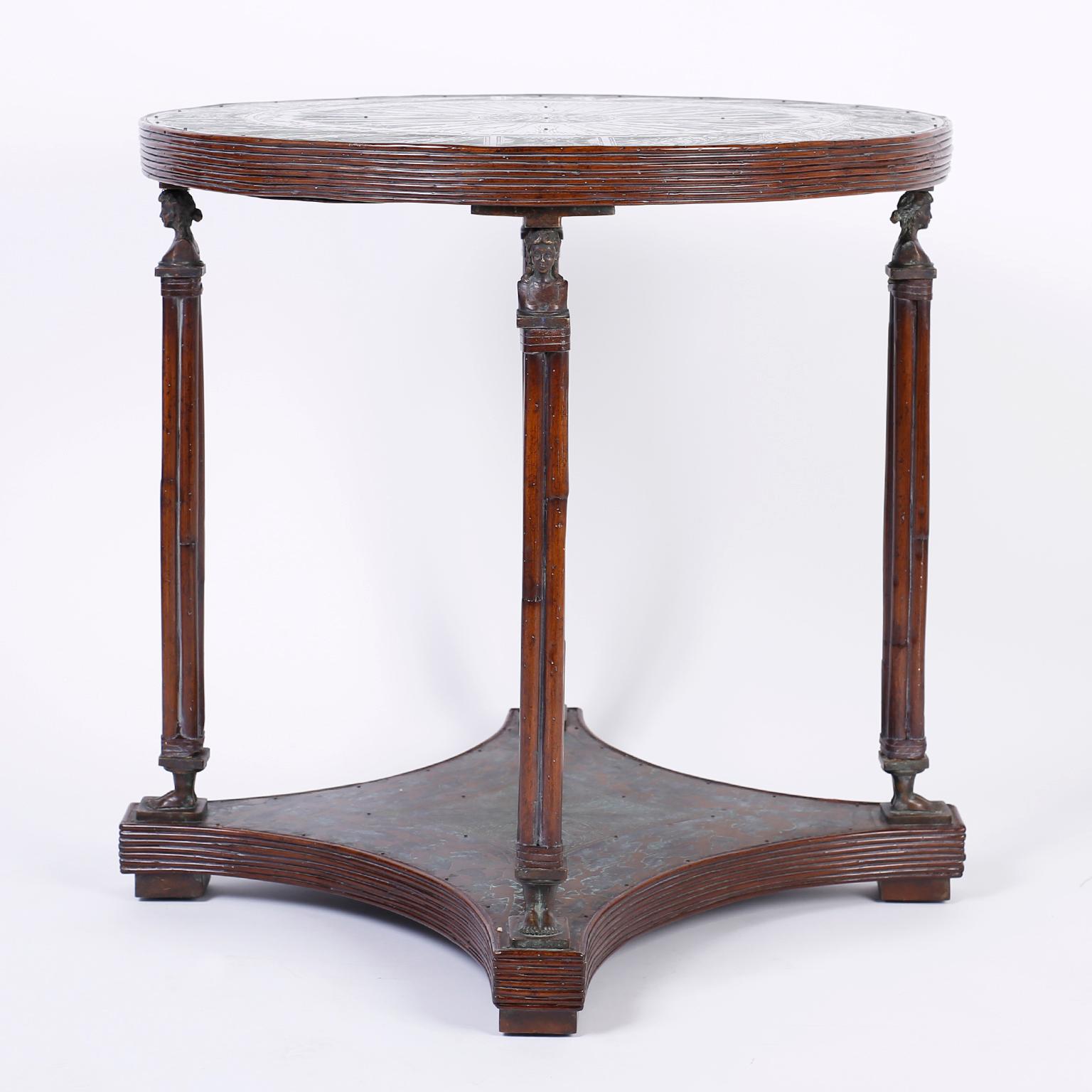 Neoclassical Style Bronze Center Table 1