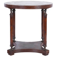 Neoclassical Style Bronze Center Table