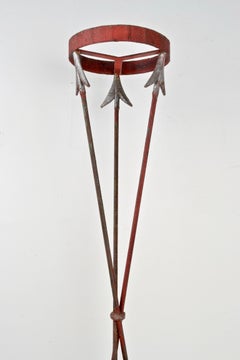 Neoclassical Style Cast Iron Plant Stand