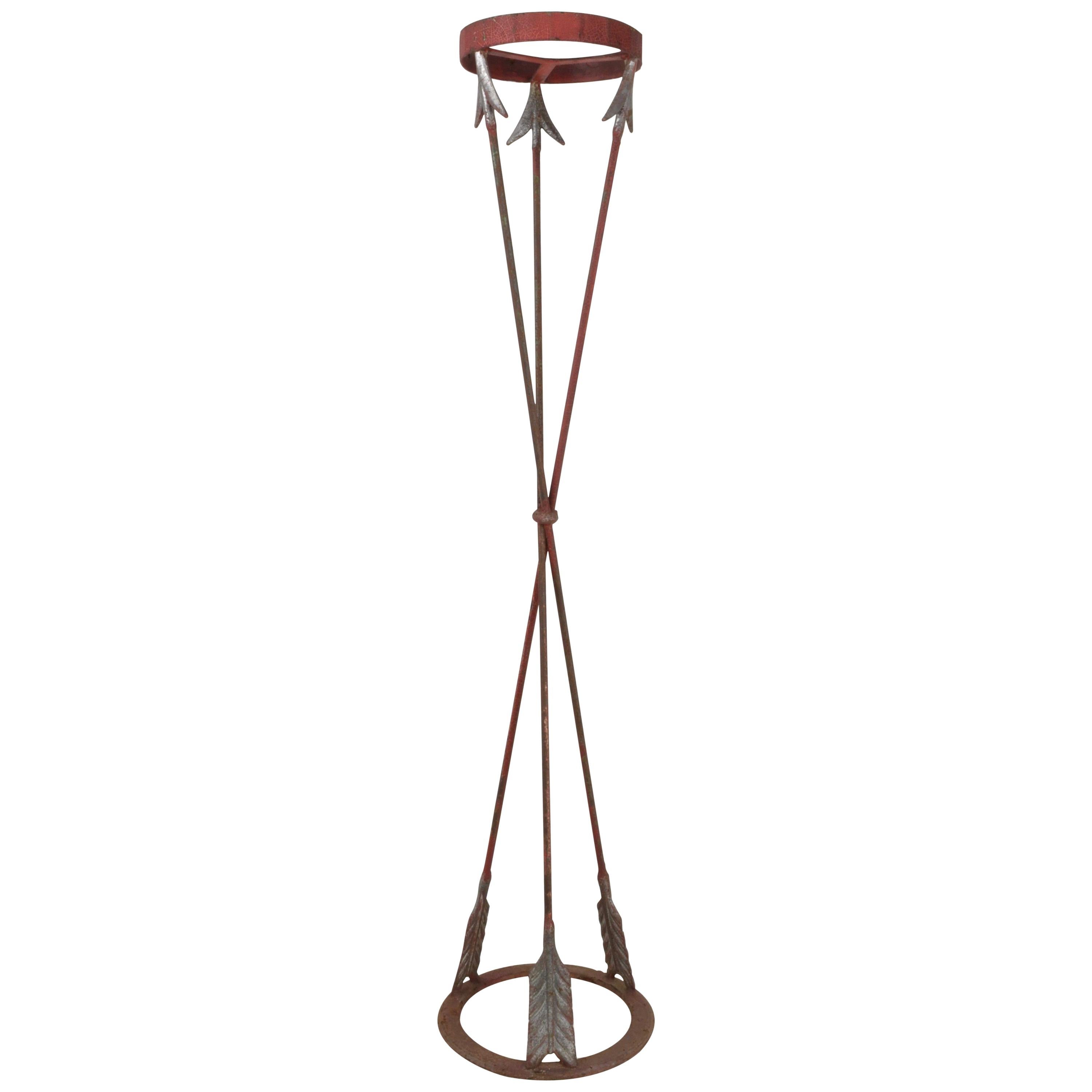 Neoclassical Style Cast Iron Plant Stand