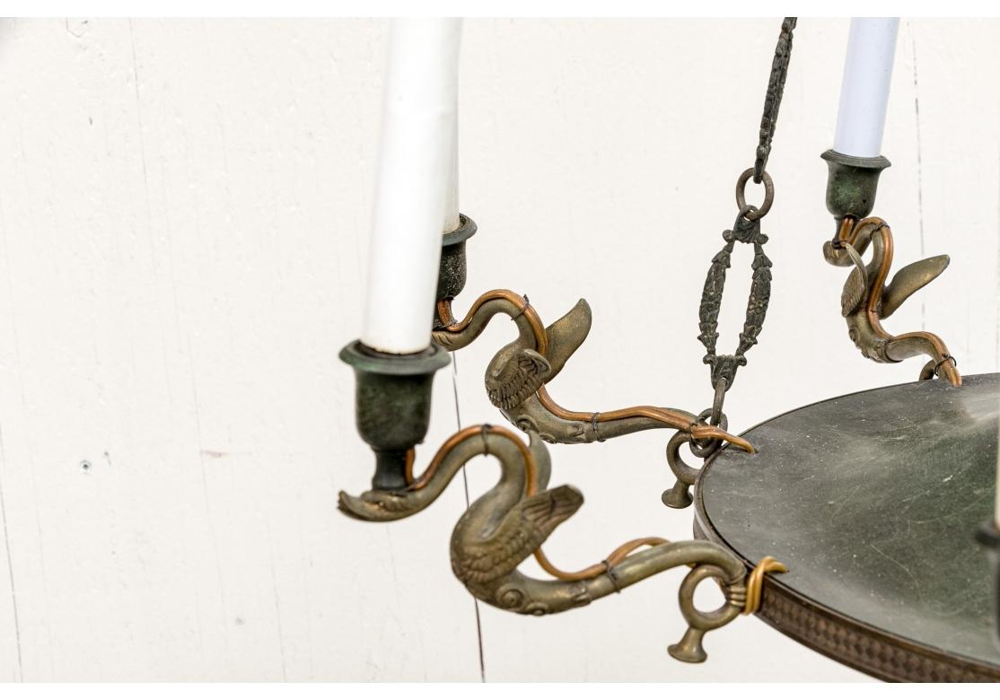 Lampadario in stile neoclassico da restaurare in vendita 6