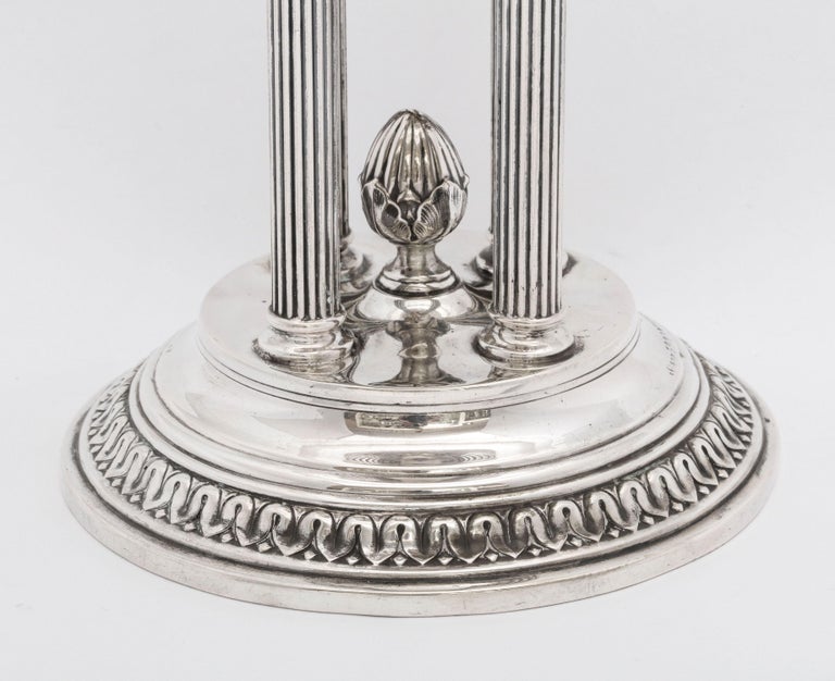 Neoclassical Style Continental Silver '.800' Centerpiece For Sale 4