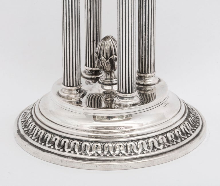 Neoclassical Style Continental Silver '.800' Centerpiece For Sale 7