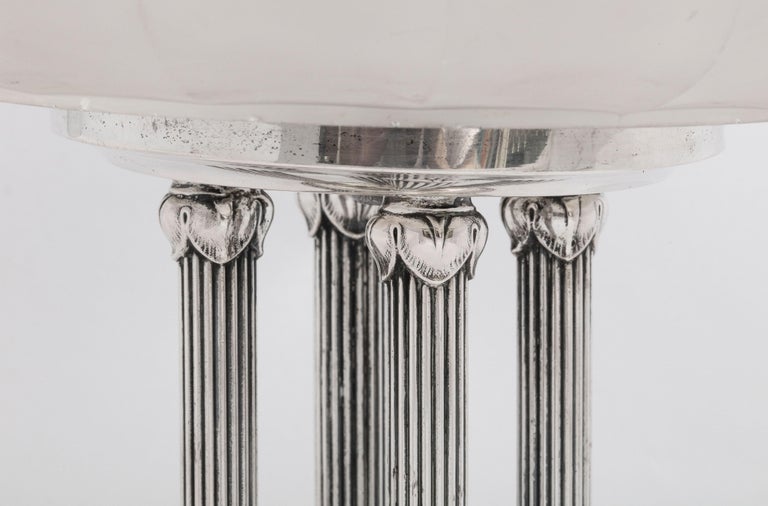Neoclassical Style Continental Silver '.800' Centerpiece For Sale 9