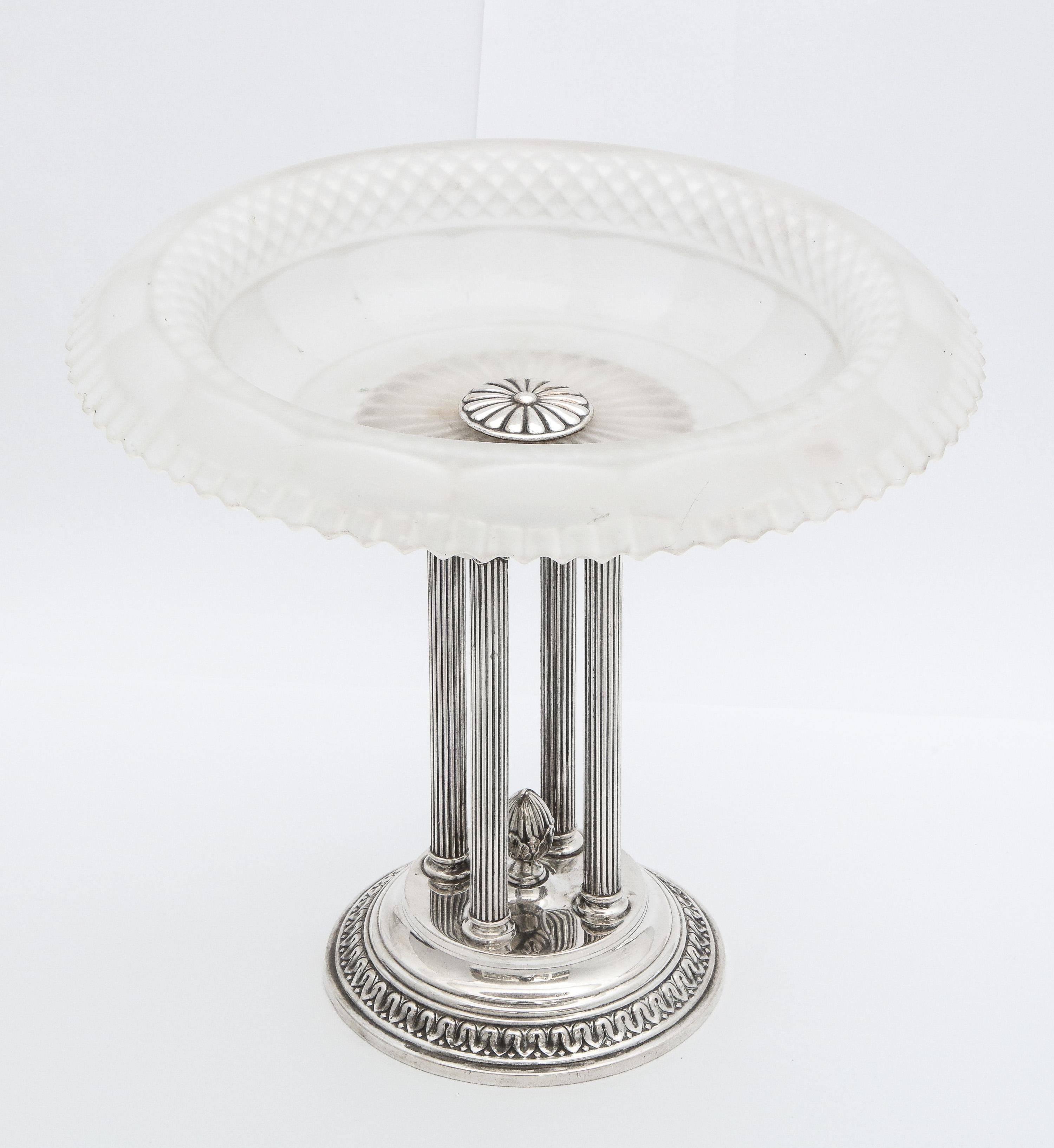 German Neoclassical Style Continental Silver '.800' Centerpiece For Sale