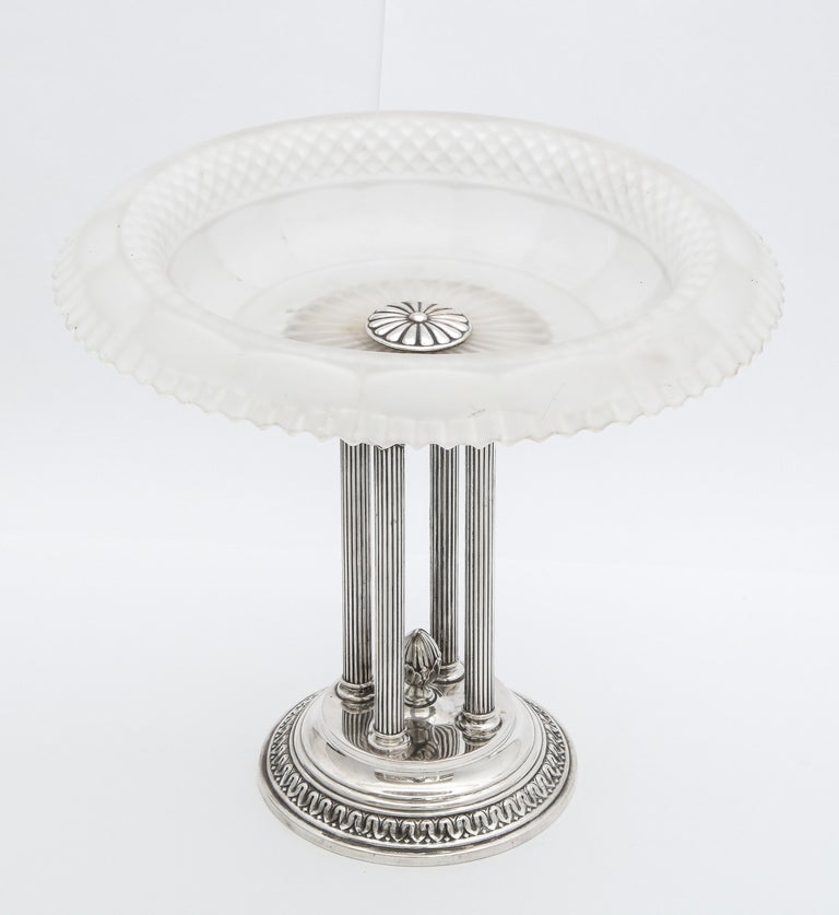 German Neoclassical Style Continental Silver '.800' Centerpiece For Sale