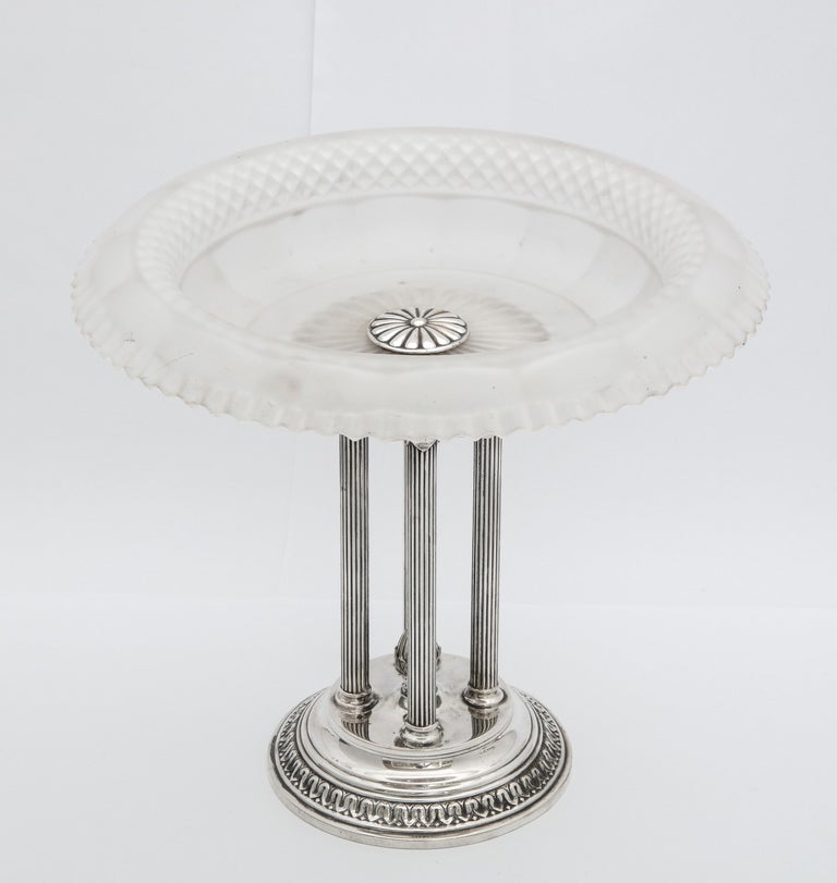 Neoclassical Style Continental Silver '.800' Centerpiece For Sale 1