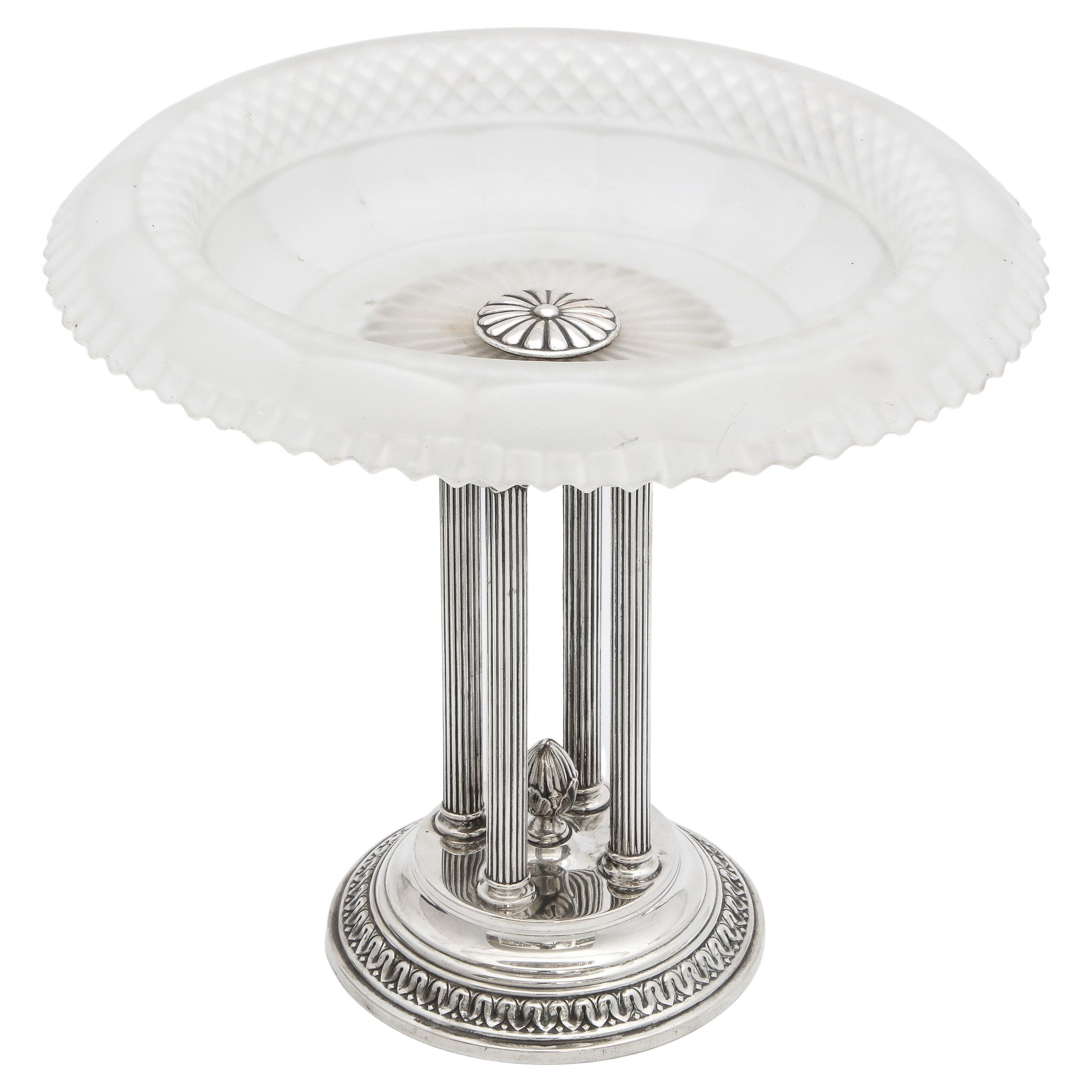 Neoclassical Style Continental Silver '.800' Centerpiece For Sale