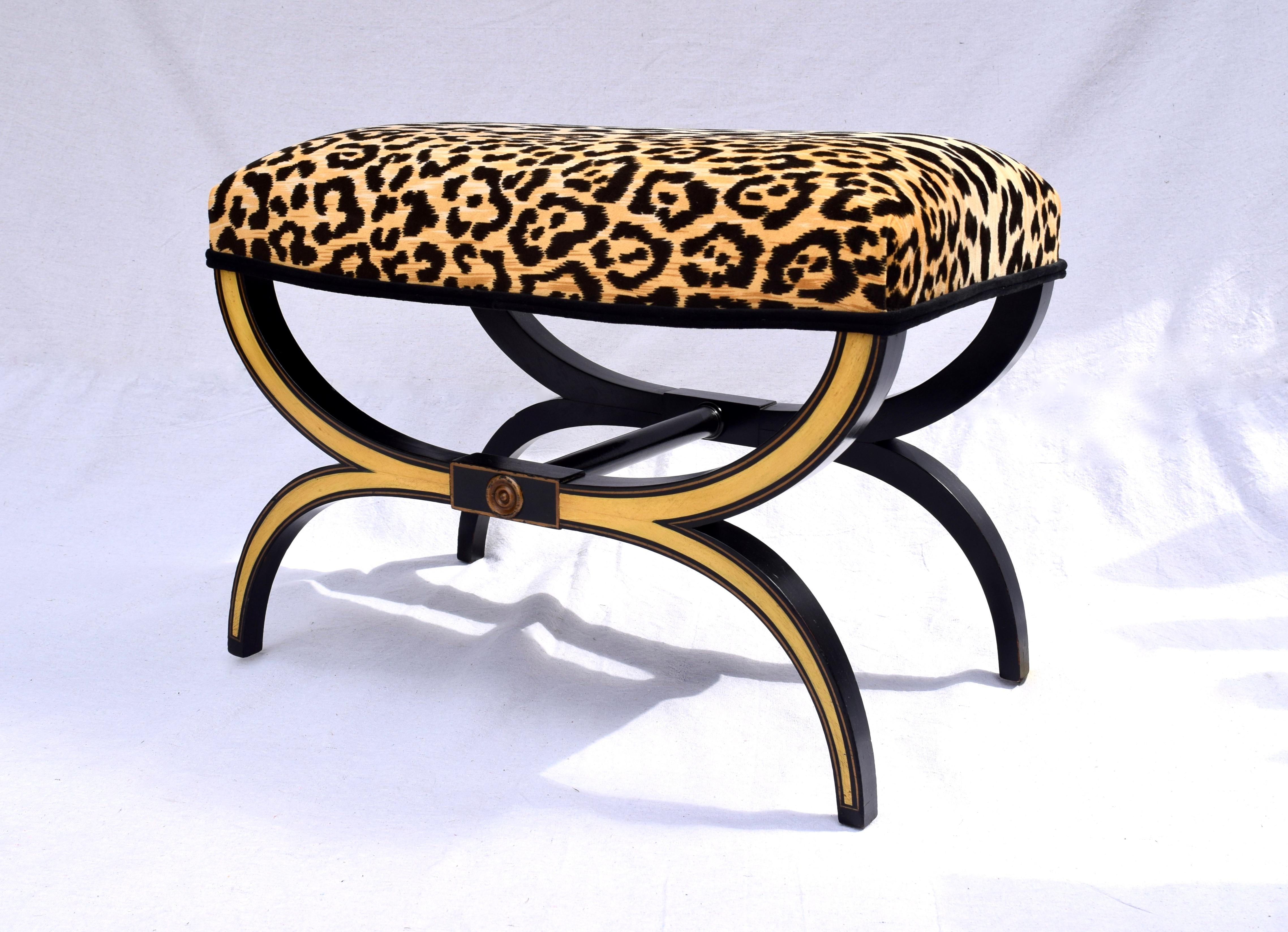 leopard stools