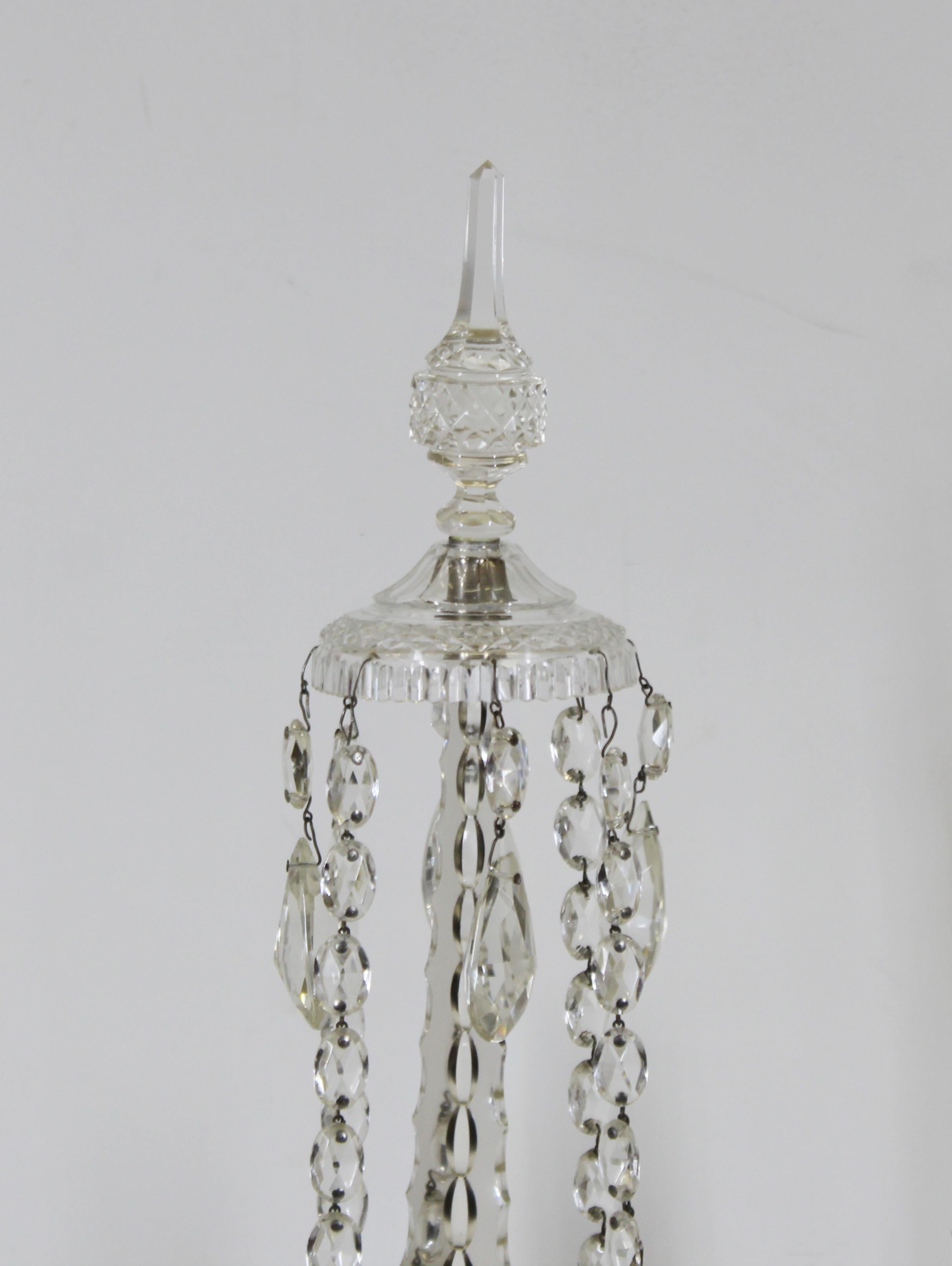 Neoclassical Style Czech Crystal Table Lamps 4