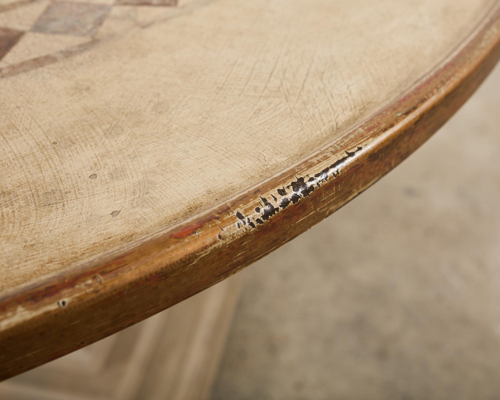 Neoclassical Style Faux Limestone Lacquered Center Table 4