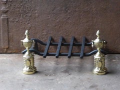 Napoleon III Style French Fire Grate, Fireplace Grate