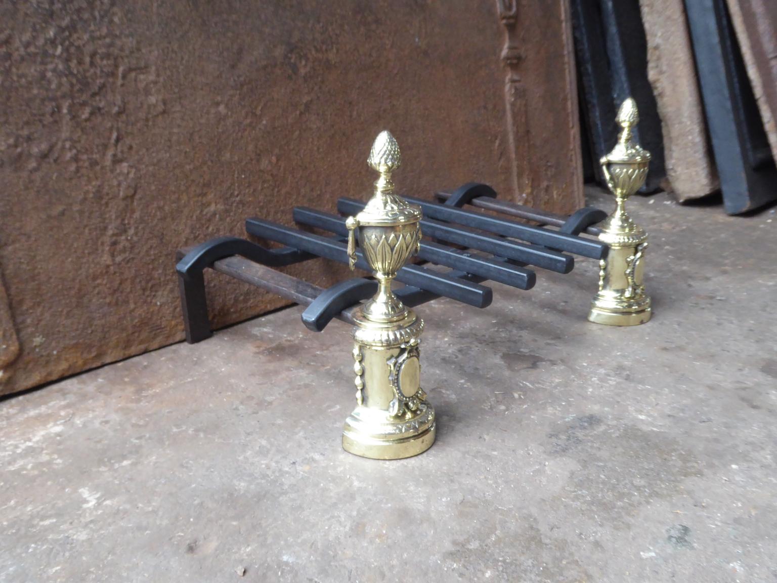 Napoleon III Style French Fire Grate, Fireplace Grate For Sale 3