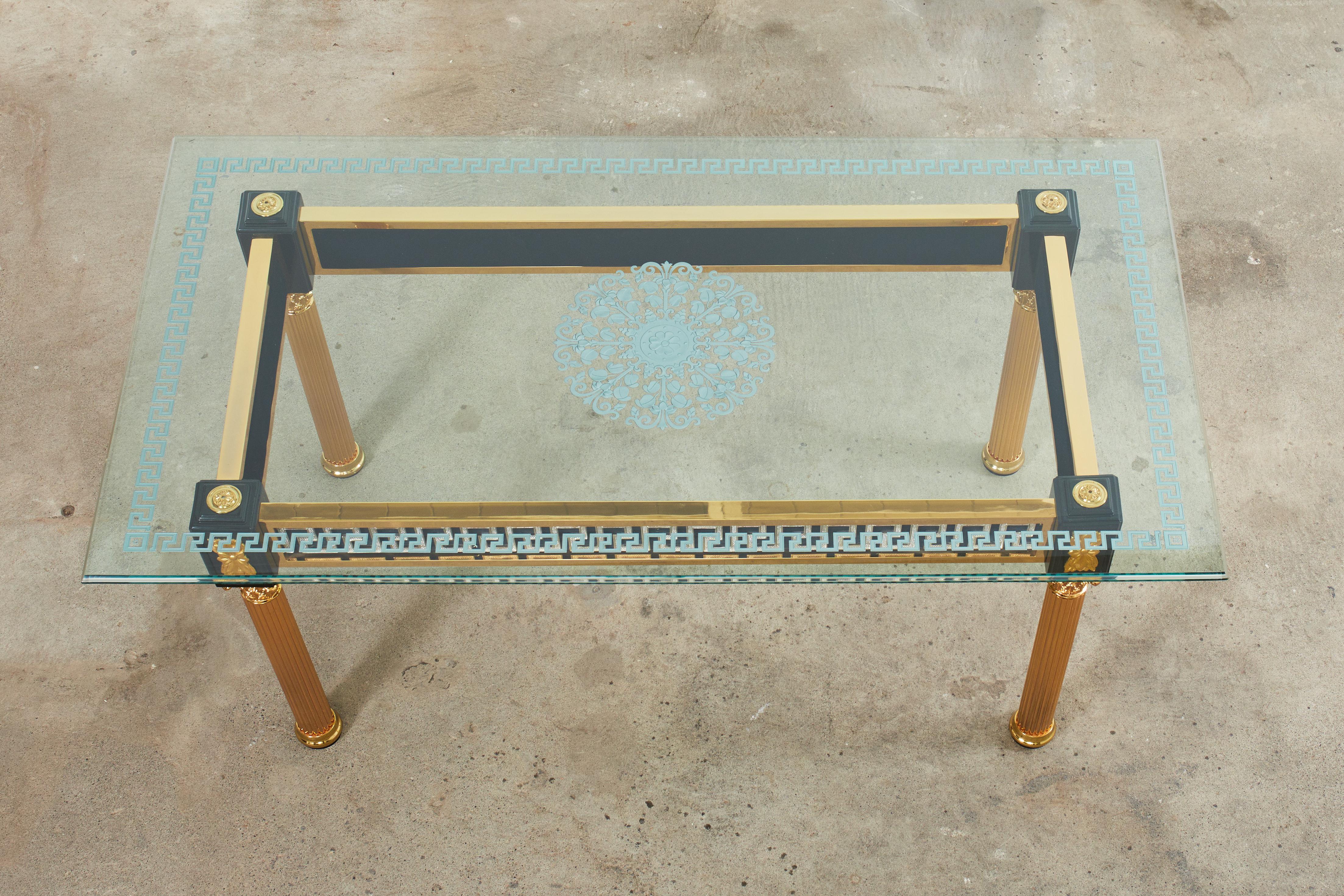 versace dining table set