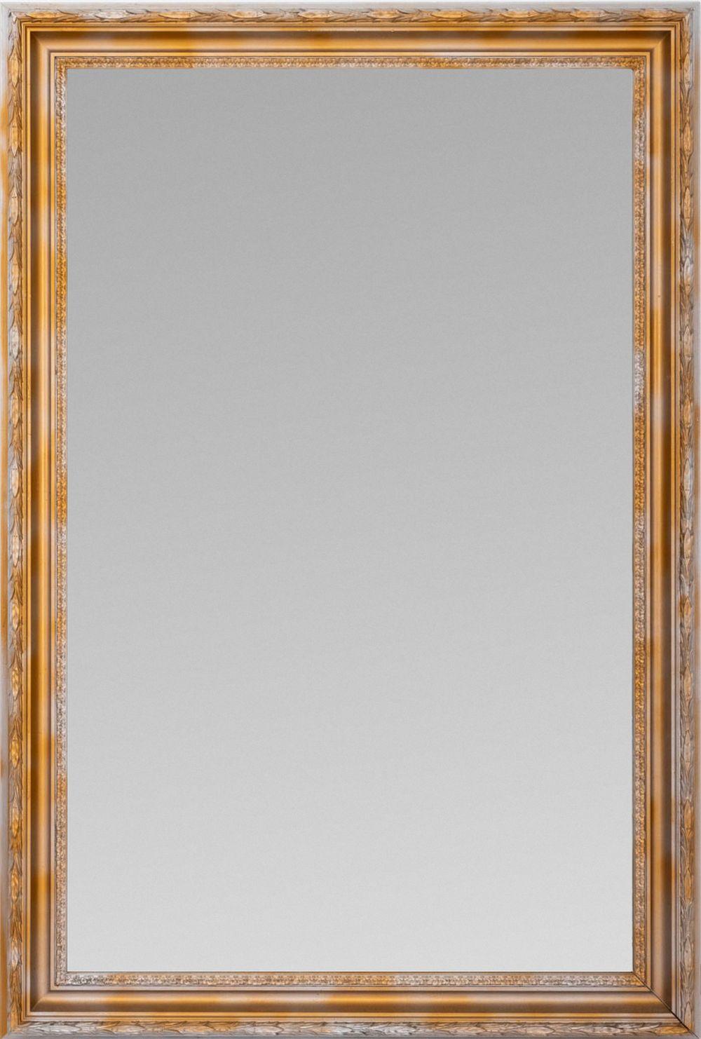 Neoclassical Style Gilt and Silvered Washed Mirror Bon état - En vente à Astoria, NY