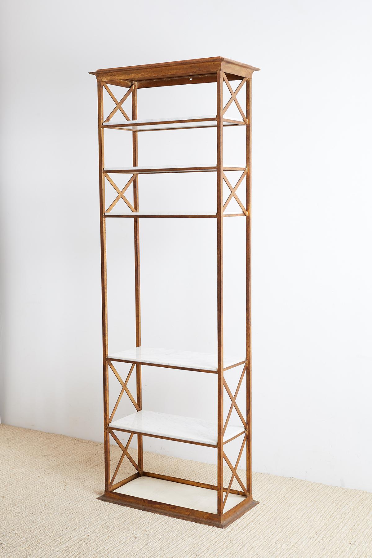 marble etagere