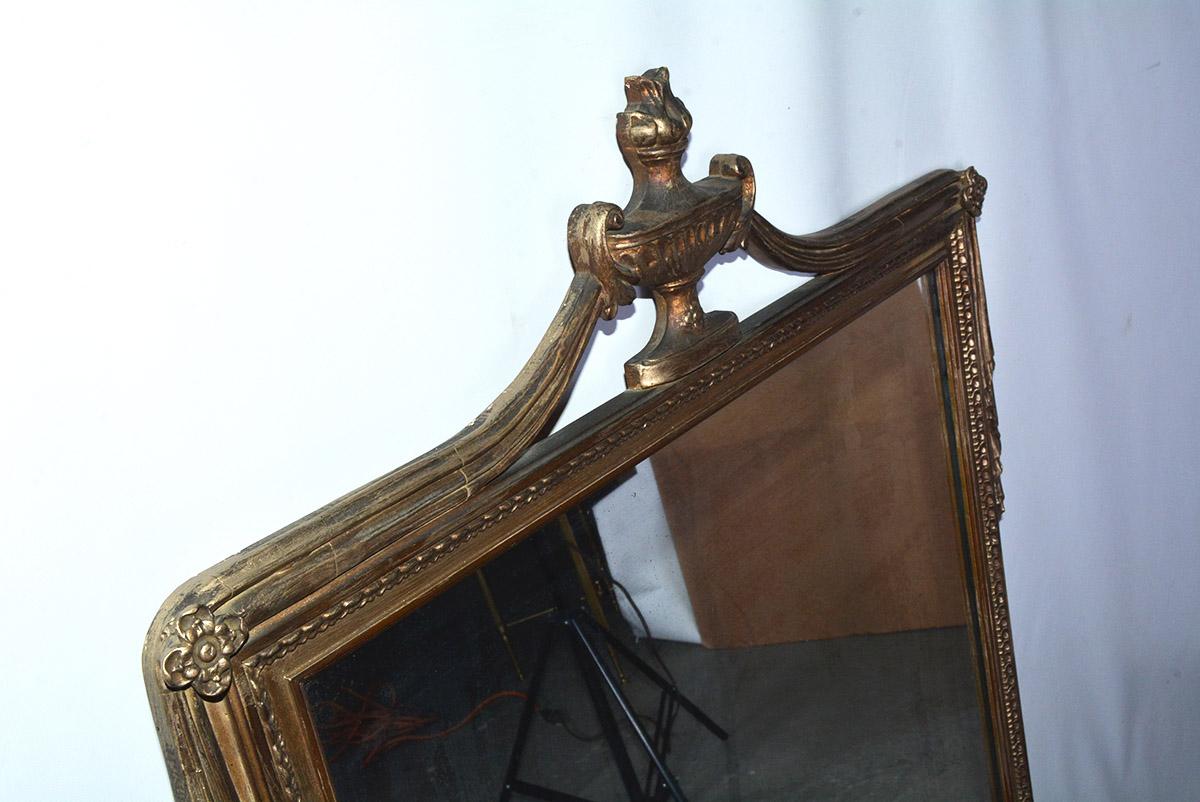 Neoclassical-Style Gilt Mirror 1