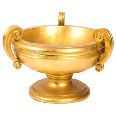 Neoclassical Style Gilt Wooden Bowl