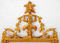 Neoclassical Style Giltwood Beveled Glass Mirror