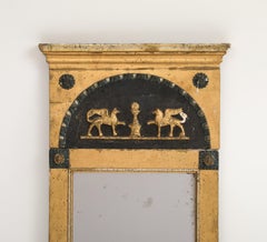 Neoclassical Style Giltwood & Bronze Mirror