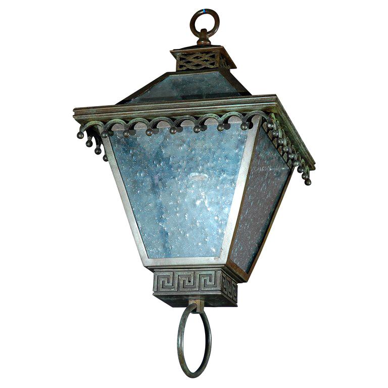 Neoclassical Style Hanging Lantern