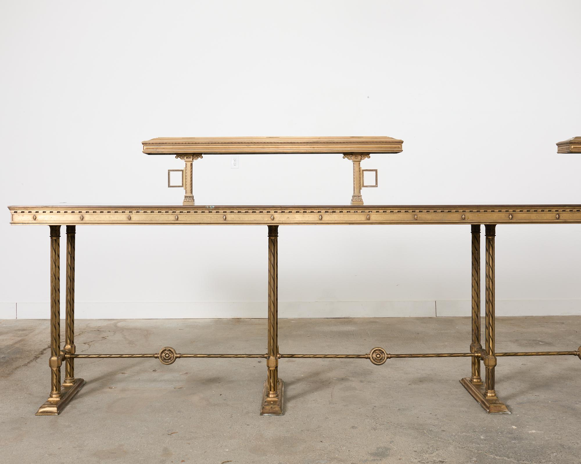 industrial bar counter