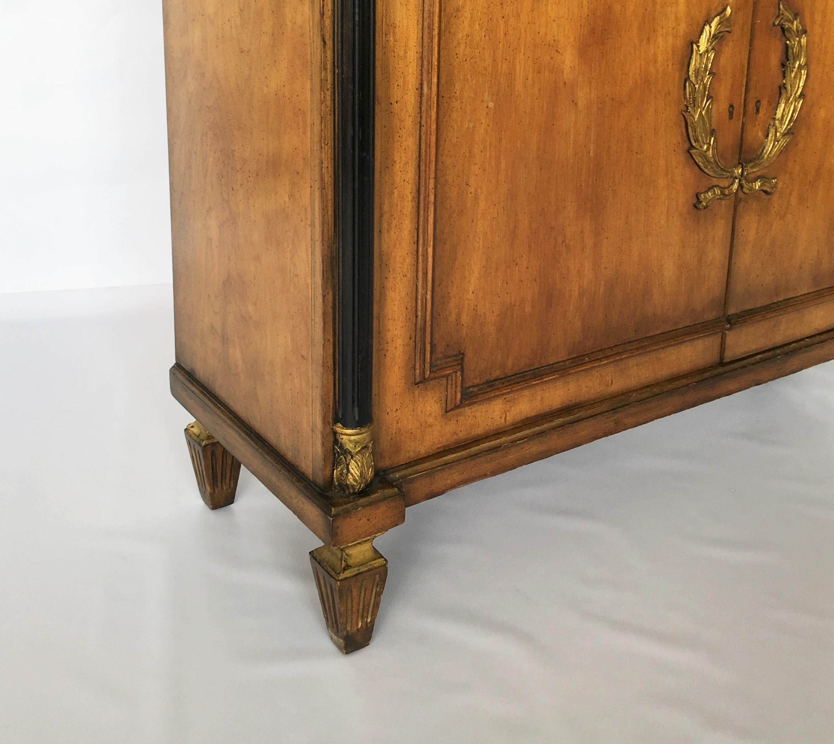 Neoclassical Style Italian Two-Door Sideboard 3