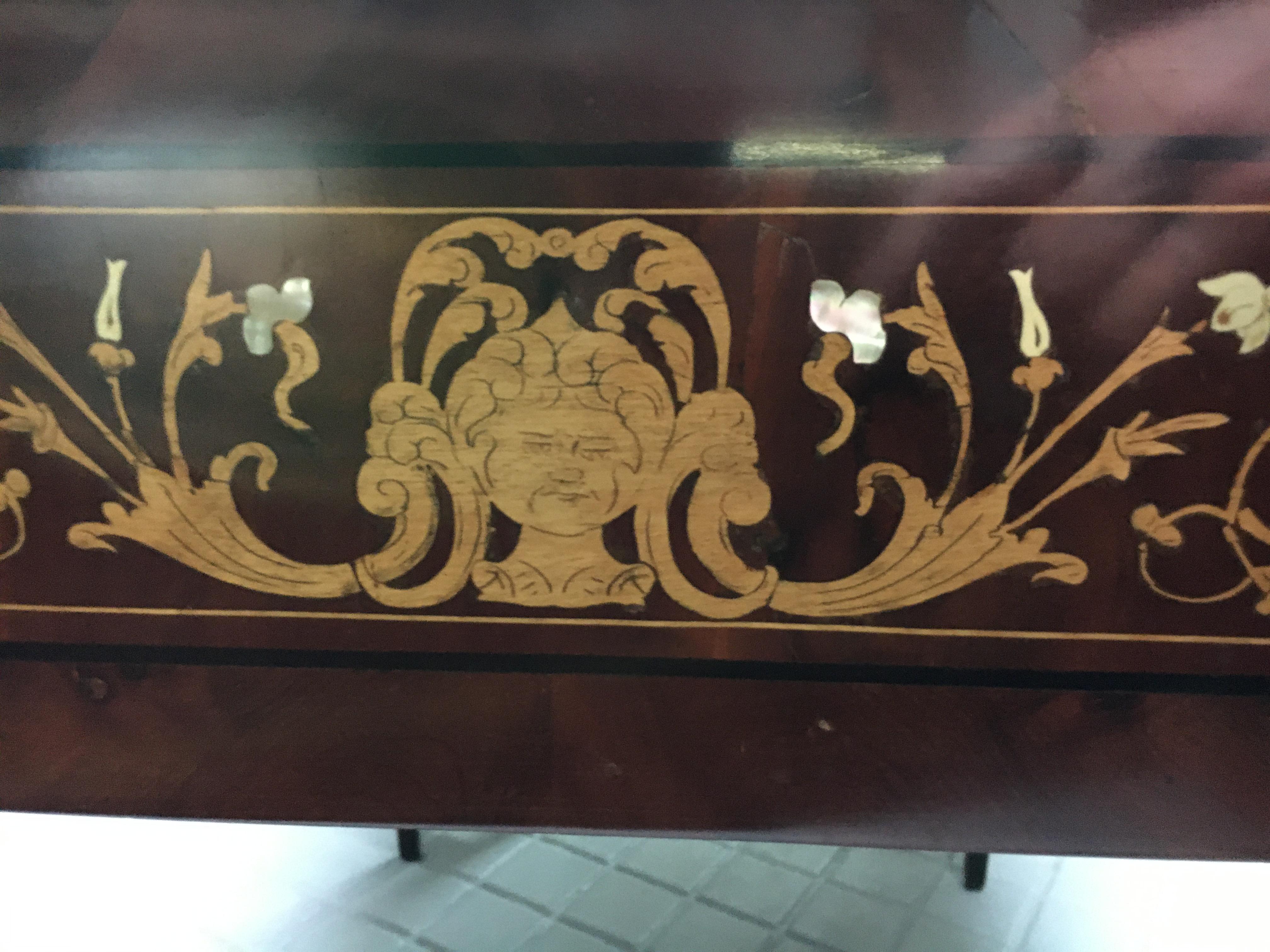Tavolo lombardo in stile neoclassico, circa 1800 in vendita 4
