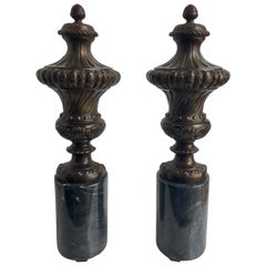 Neoclassical Style Mantel Urn Table Lamps