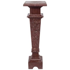 Neoclassical Style Marble Pedestal