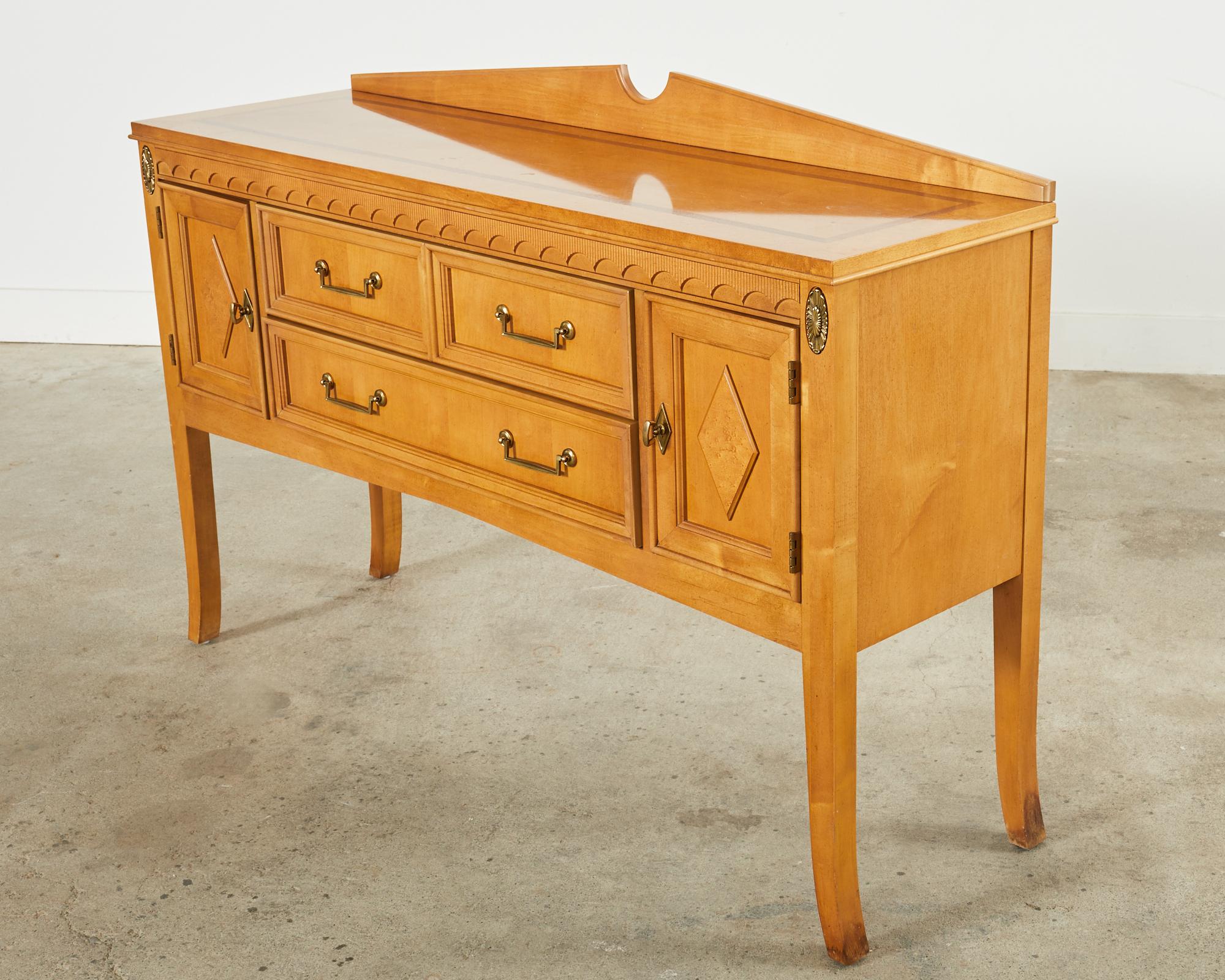 Neoclassical Style Midcentury Modern Buffet or Sideboard 7