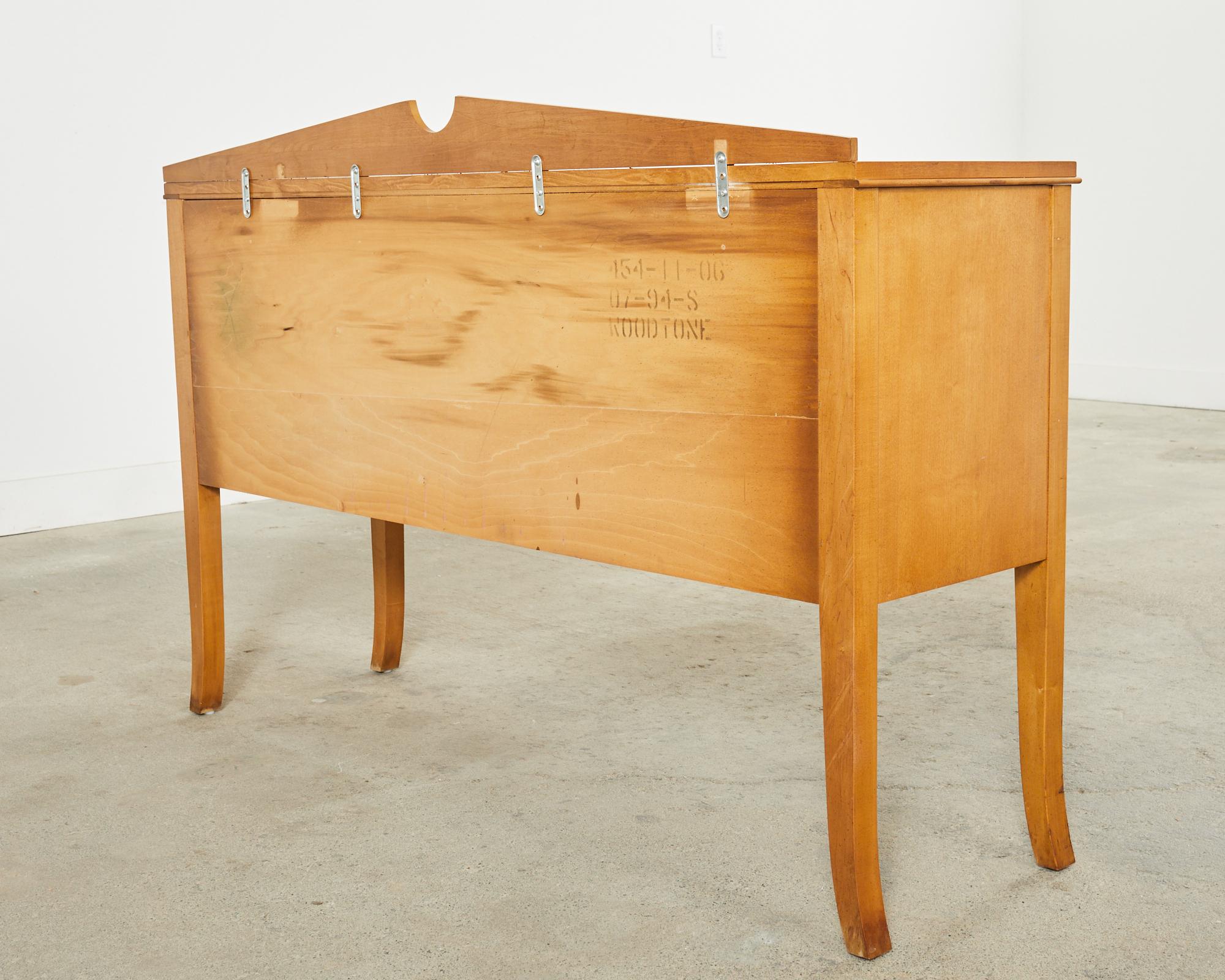 Neoclassical Style Midcentury Modern Buffet or Sideboard 12