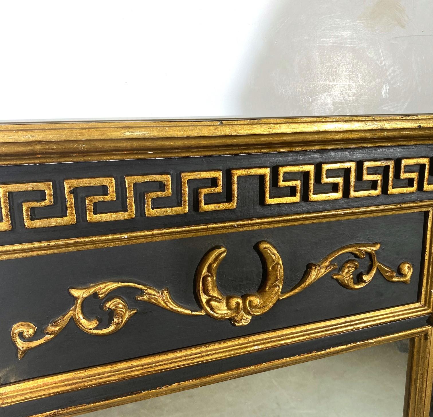A Neoclassical-style mirror .