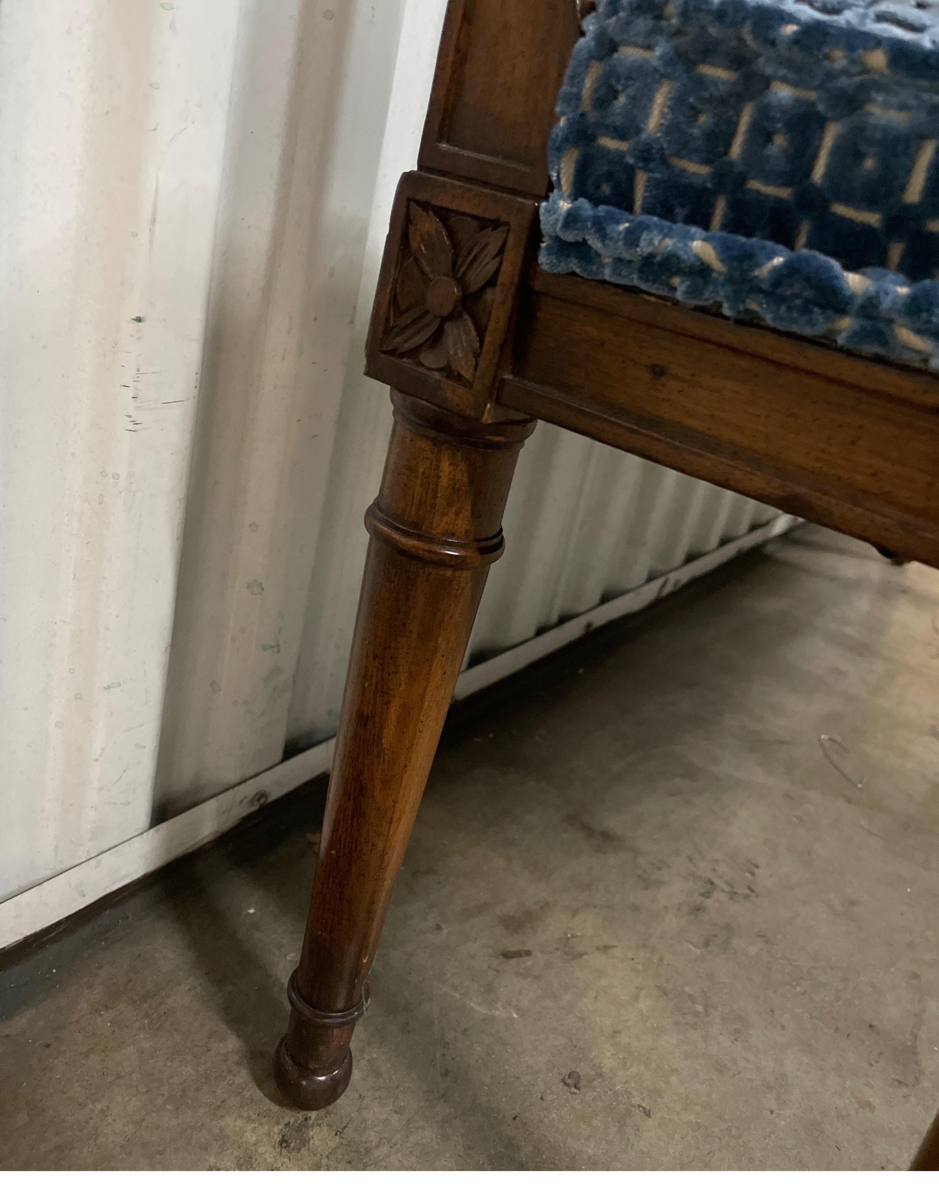 Neoclassical Style Narrow Bench For Sale 4