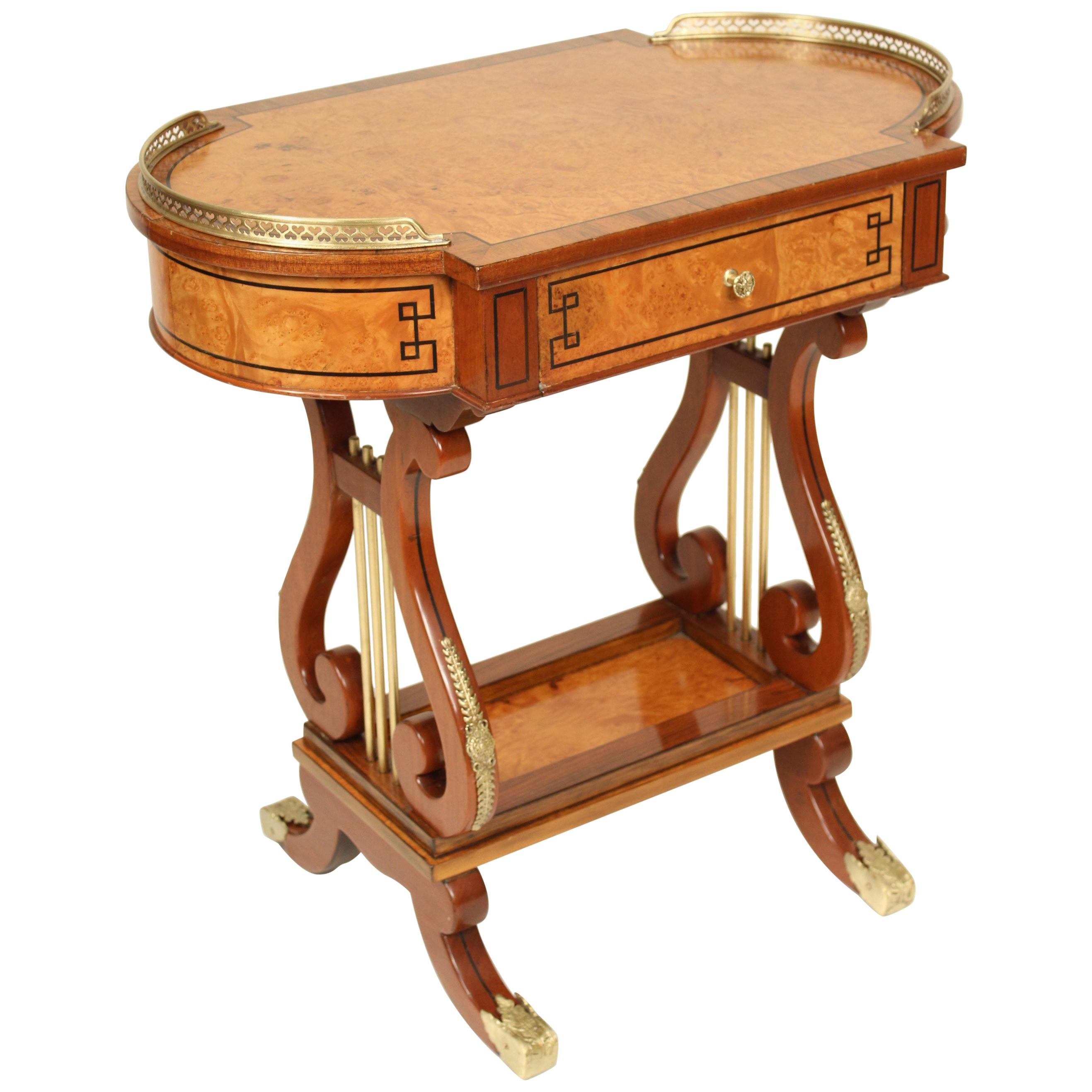 Neoclassical Style Occasional Table