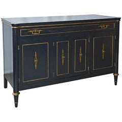 Vintage Neoclassical Style Painted Commode