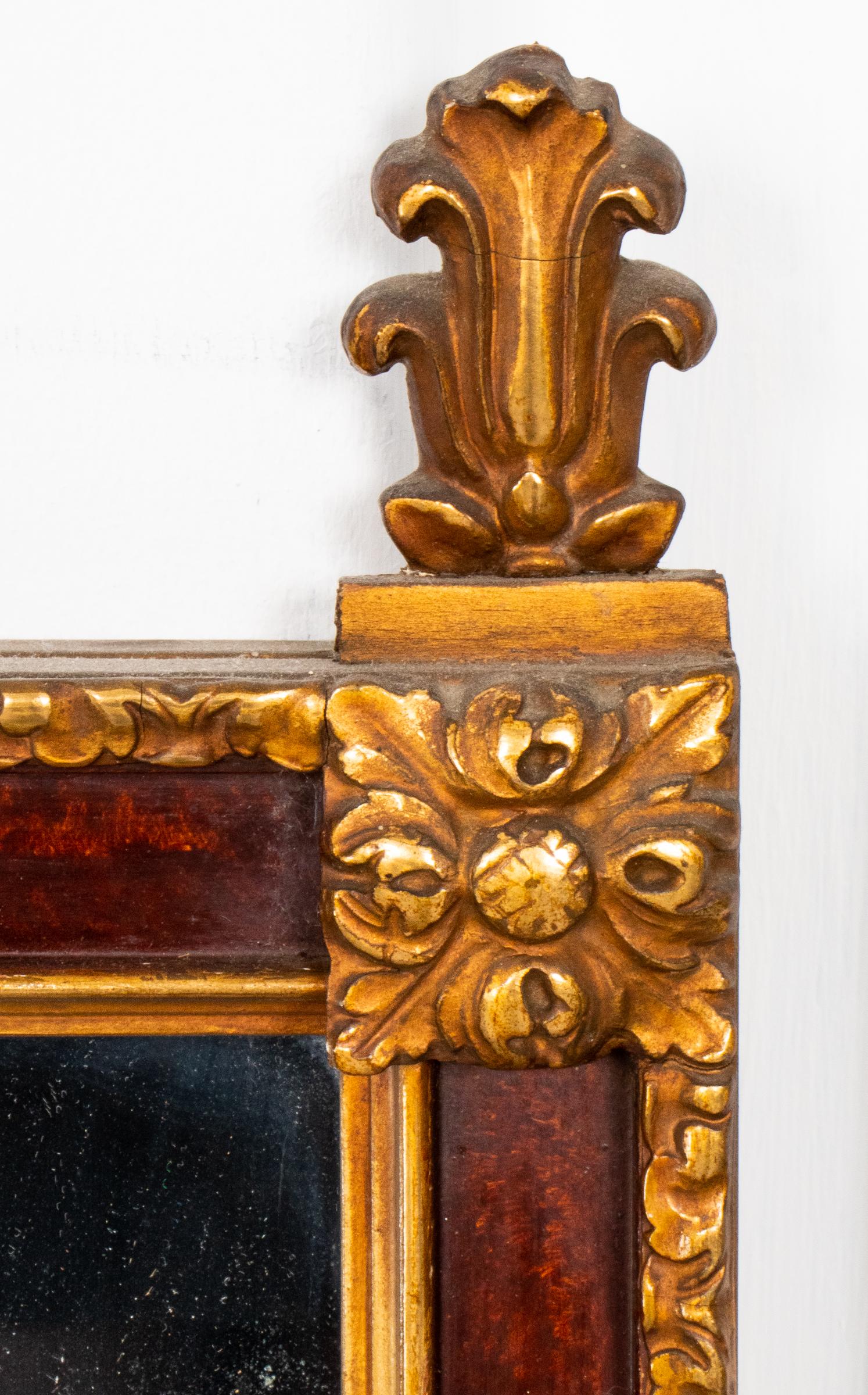 Unknown Neoclassical Style Parcel Giltwood Mirror
