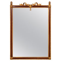 Neoclassical Style Parcel Giltwood Mirror
