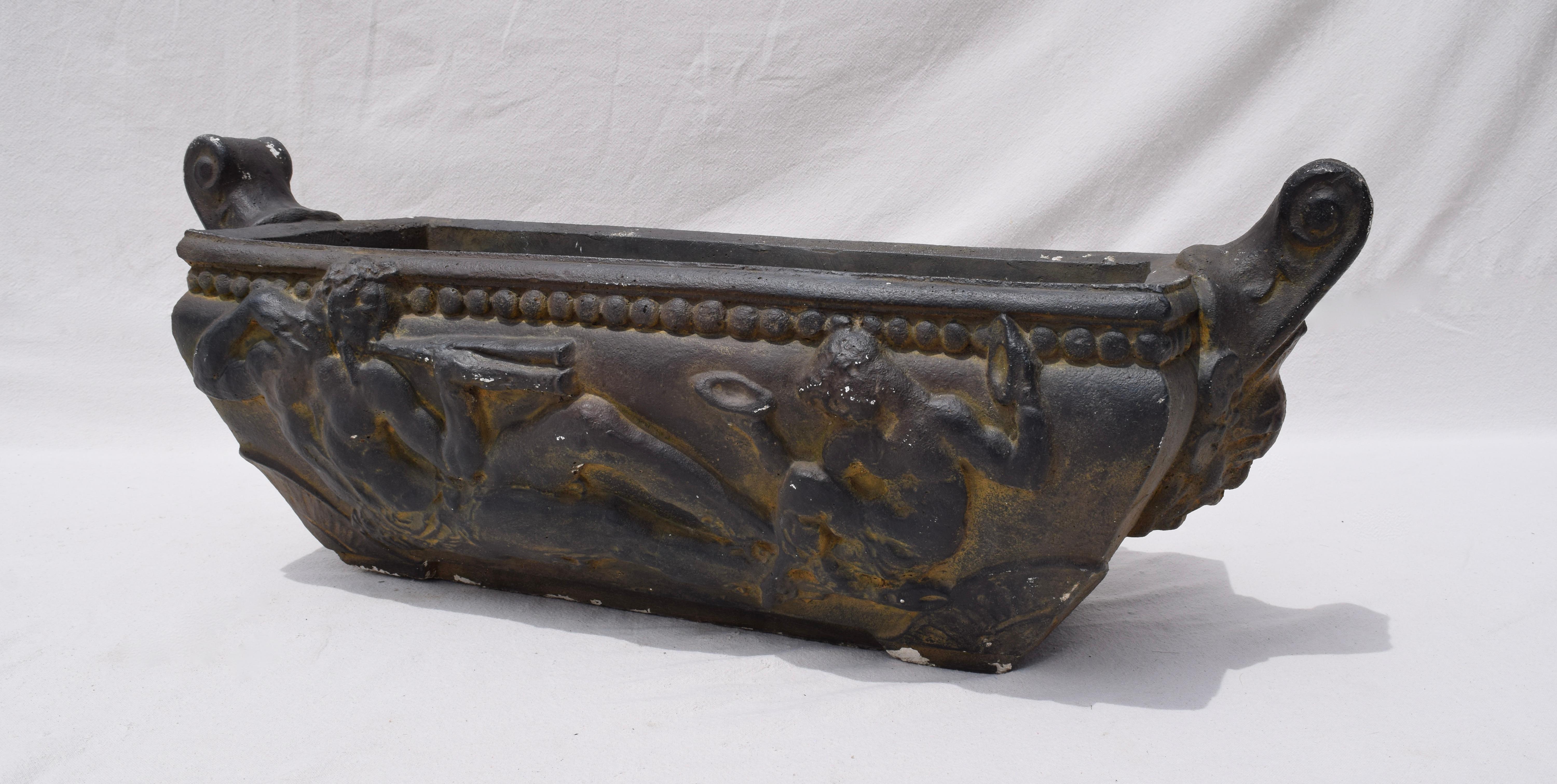 North American Monumental Neoclassical Style Planter For Sale