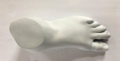 Neoclassical Style Plaster Foot Fragment Sculpture