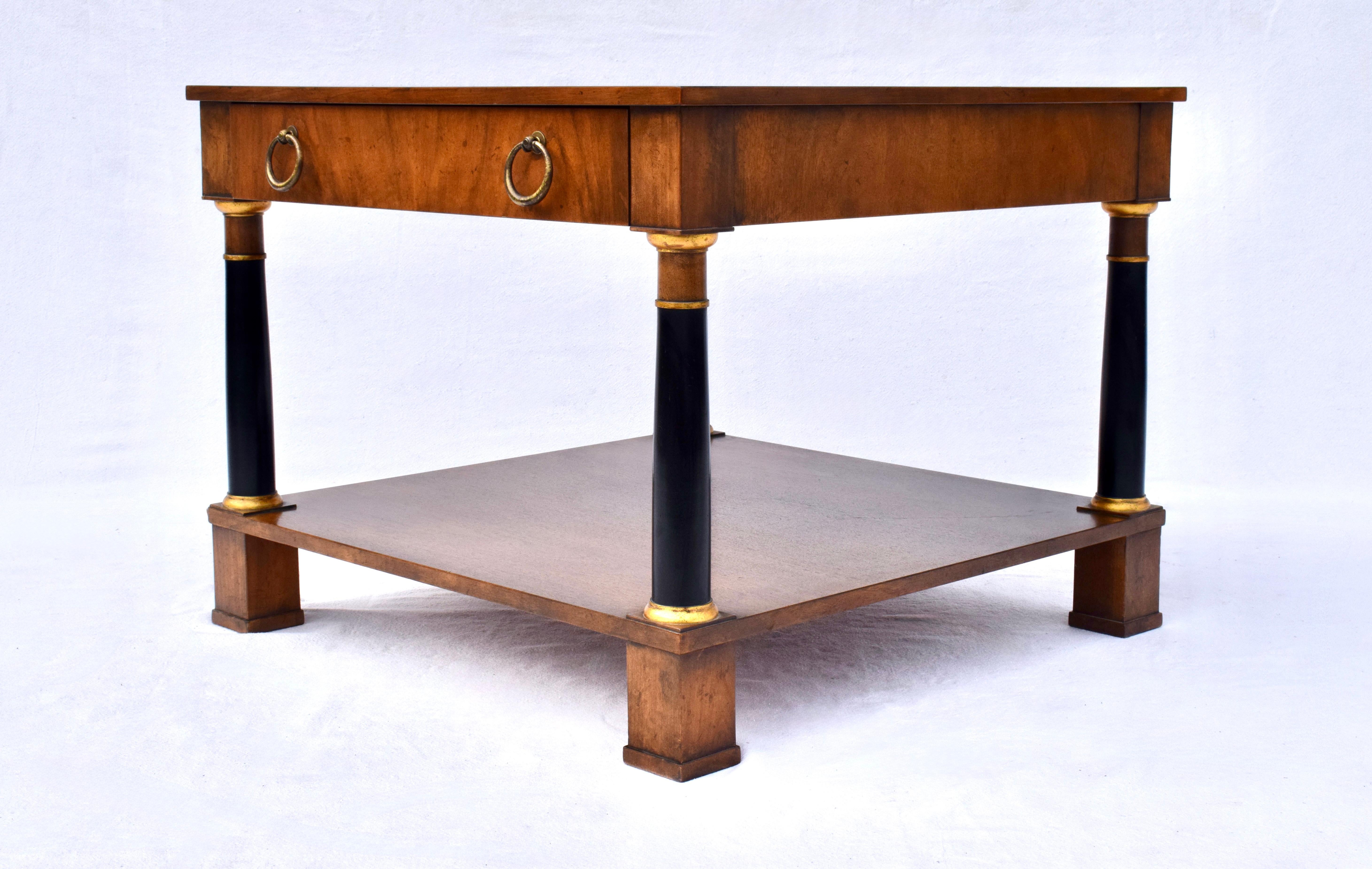 Biedermeier Table d'appoint de style néoclassique par Baker Furniture en vente