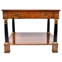 Mesas auxiliares de madera