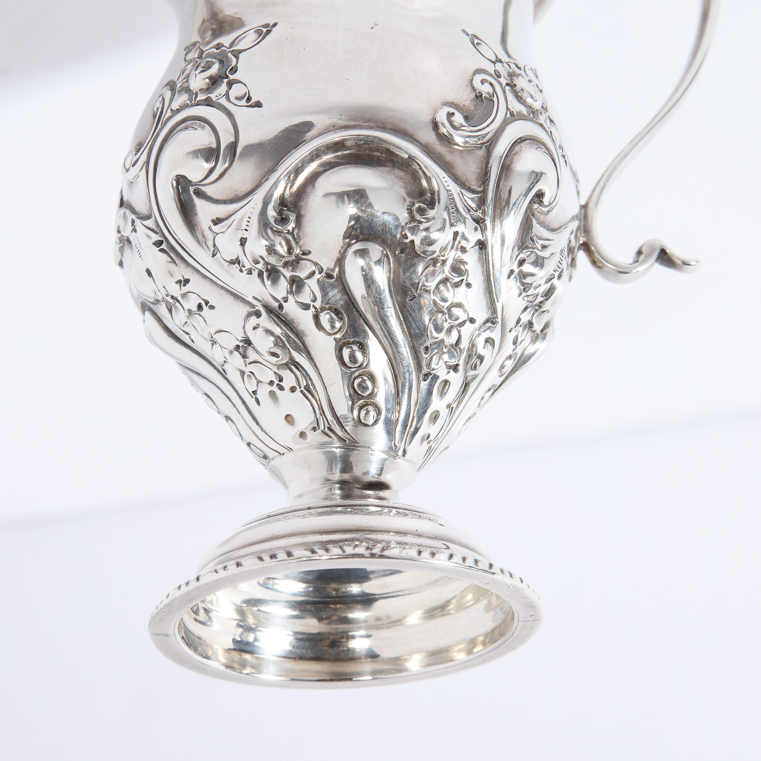 Victorian Silverplate Creamer by Charles Pilling for Sibray, Hall & Co Ltd  3