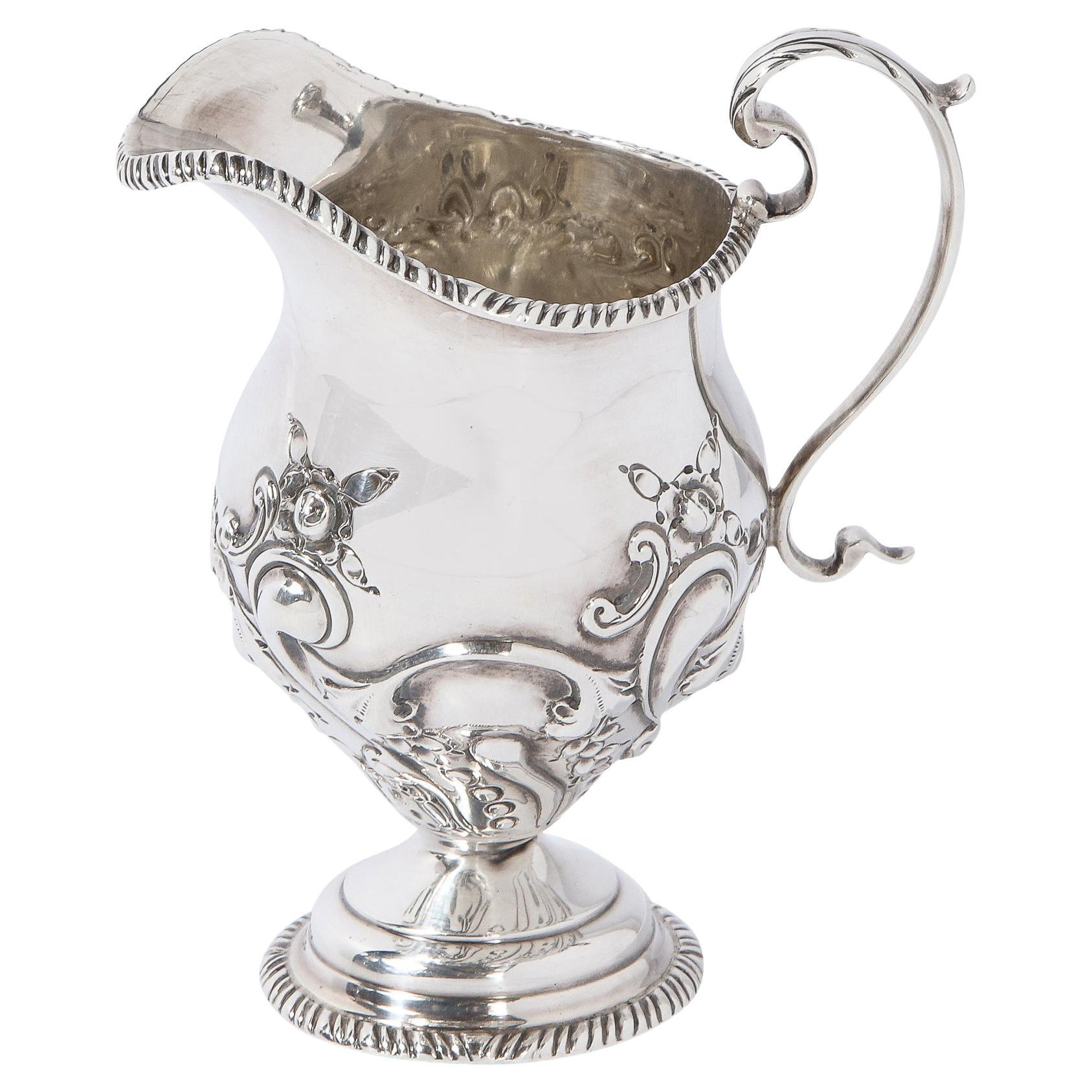 Victorian Silverplate Creamer by Charles Pilling for Sibray, Hall & Co Ltd 